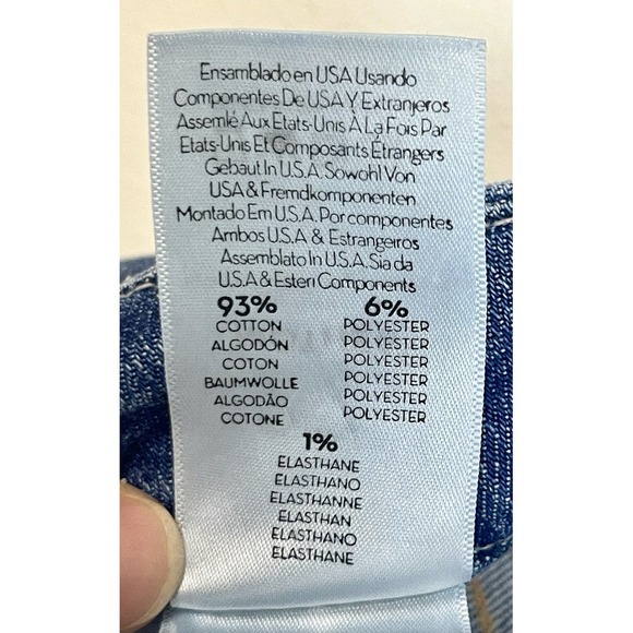 MOTHER HIGH WAISTED LOOKER ANKLE FRAY One Smart Cookie 27 - Picture 15 of 16